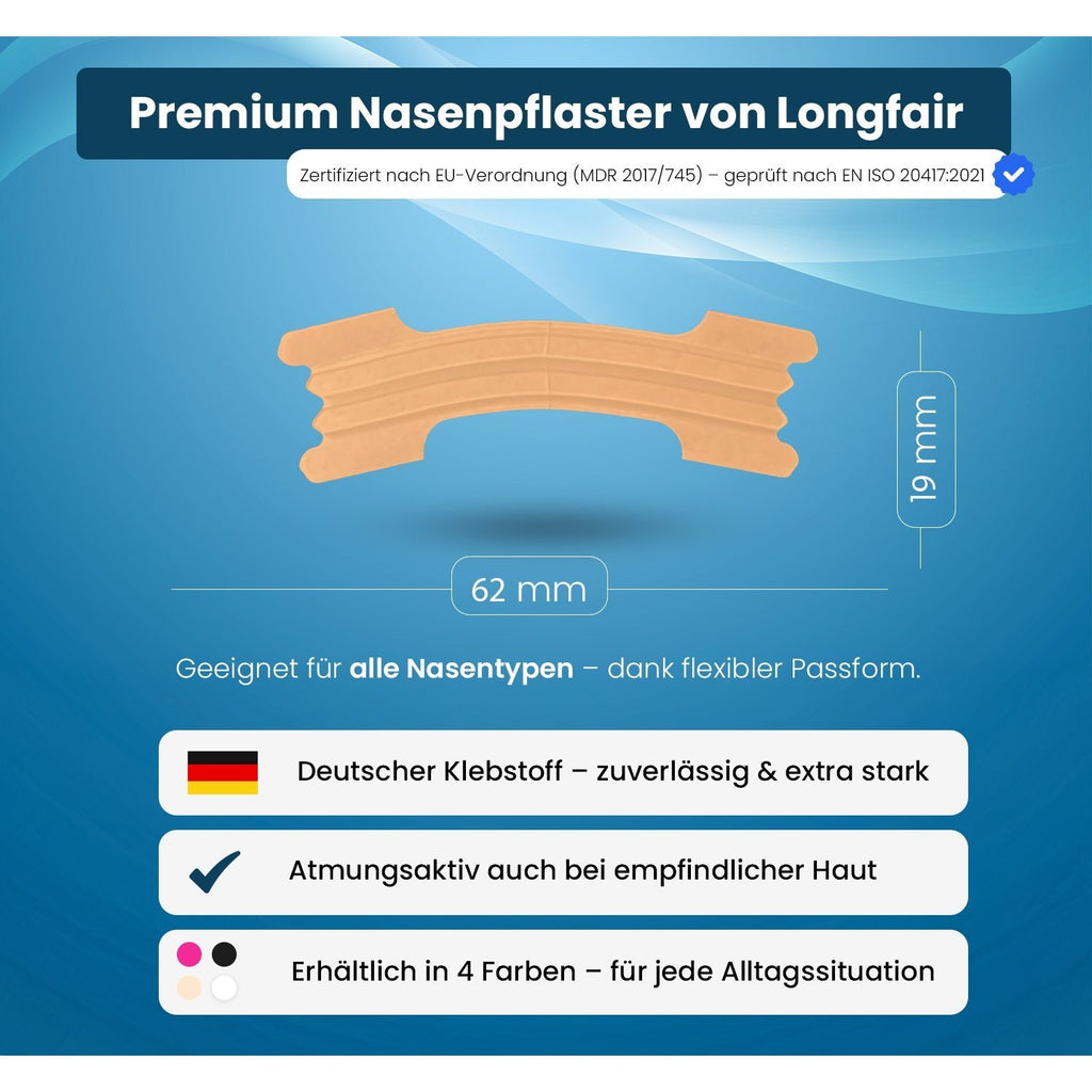 Nasenpflaster extra stark, 50 Stück für Pflege zu Hause und Alltag – Detailansicht 16