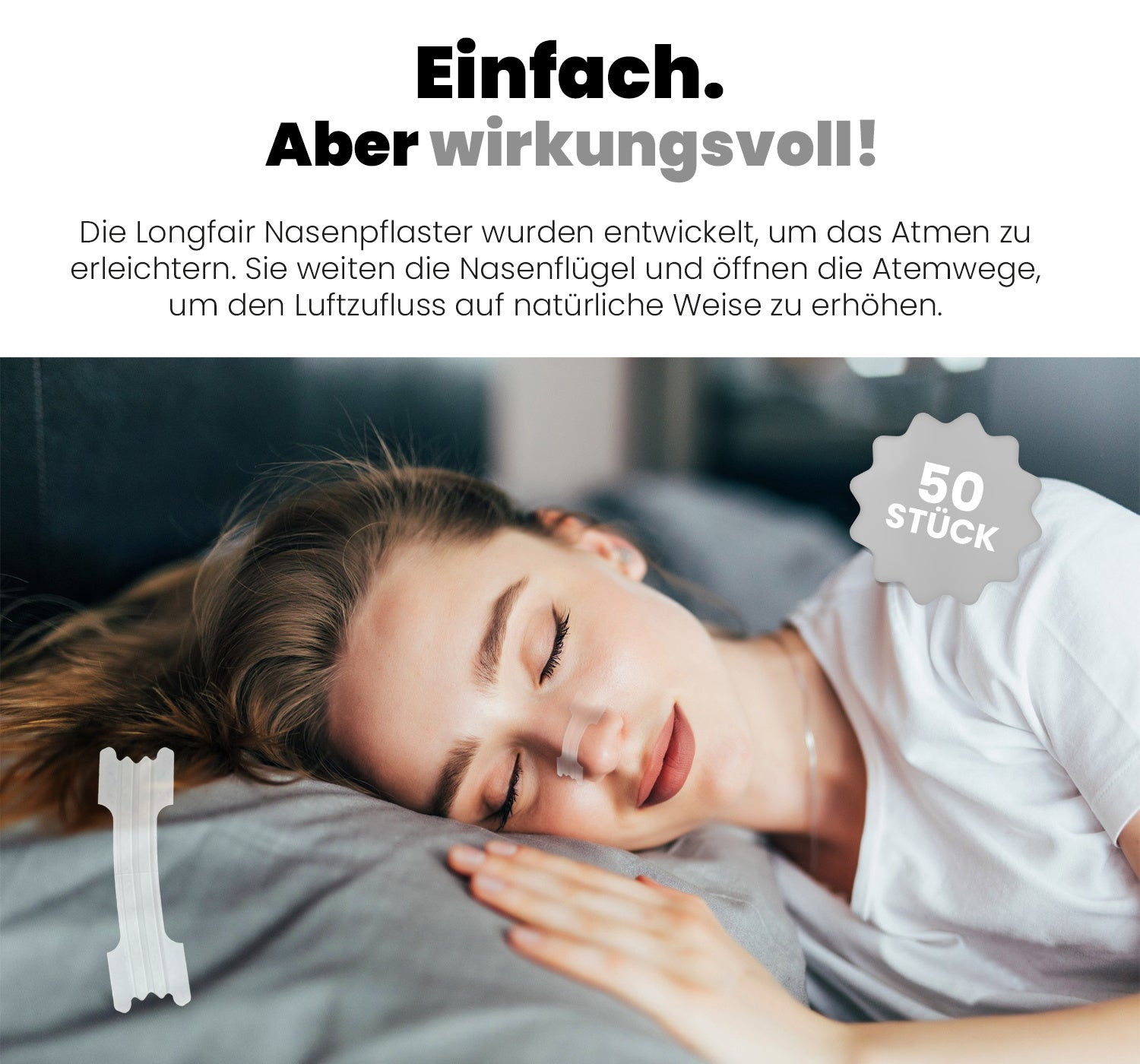 Nasenpflaster extra stark, 50 Stück für Pflege zu Hause und Alltag – Detailansicht 19