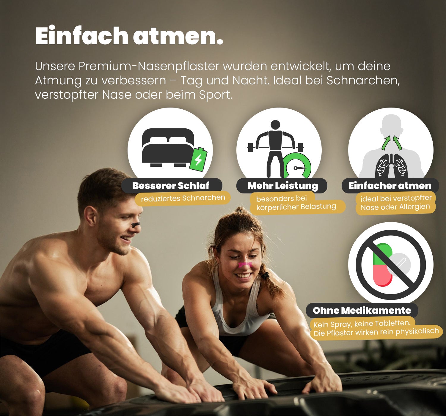 Nasenpflaster extra stark, 50 Stück für Pflege zu Hause und Alltag – Detailansicht 20