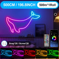 Neon LED Lichterkette, LED-Beleuchtung für Schlafzimmer und Bett – Detailansicht 3