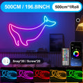Neon Lichterkette, LED-Beleuchtung für Schlafzimmer und Bett – Detailansicht 6