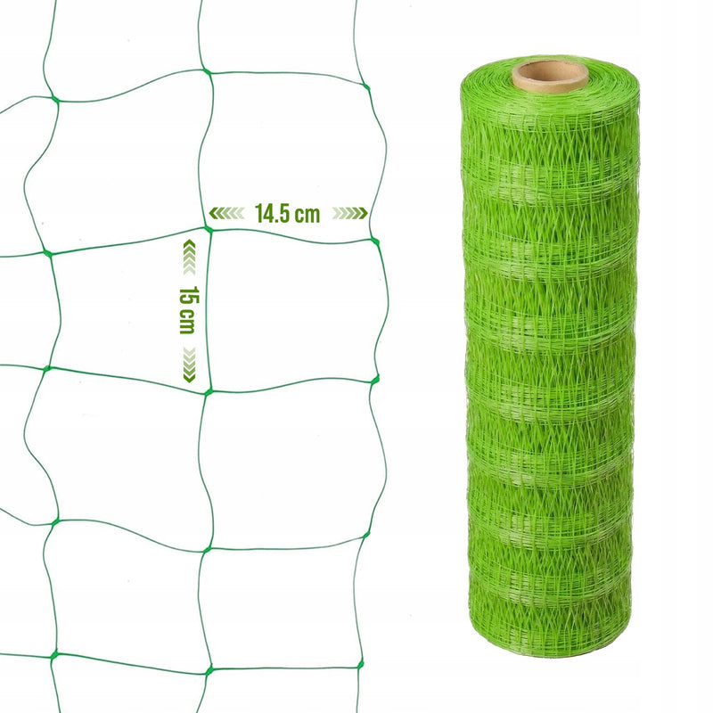 Netz für Kletterpflanzen, 1,5 × 10 m für Garten und Terrasse – Detailansicht 2