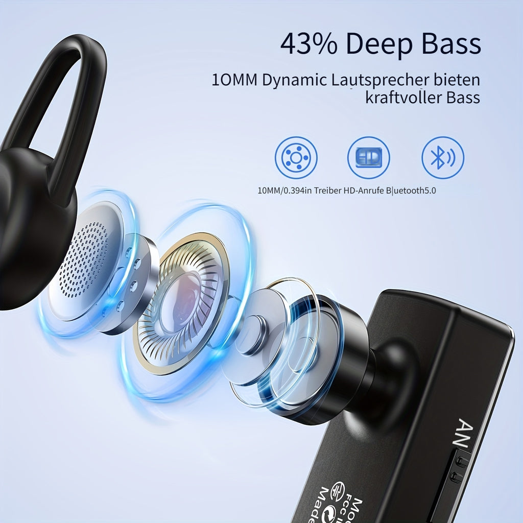 New Bee Einzelohm-Wireless-Earbuds, kabellos für Fahrzeug und unterwegs – Detailansicht 6