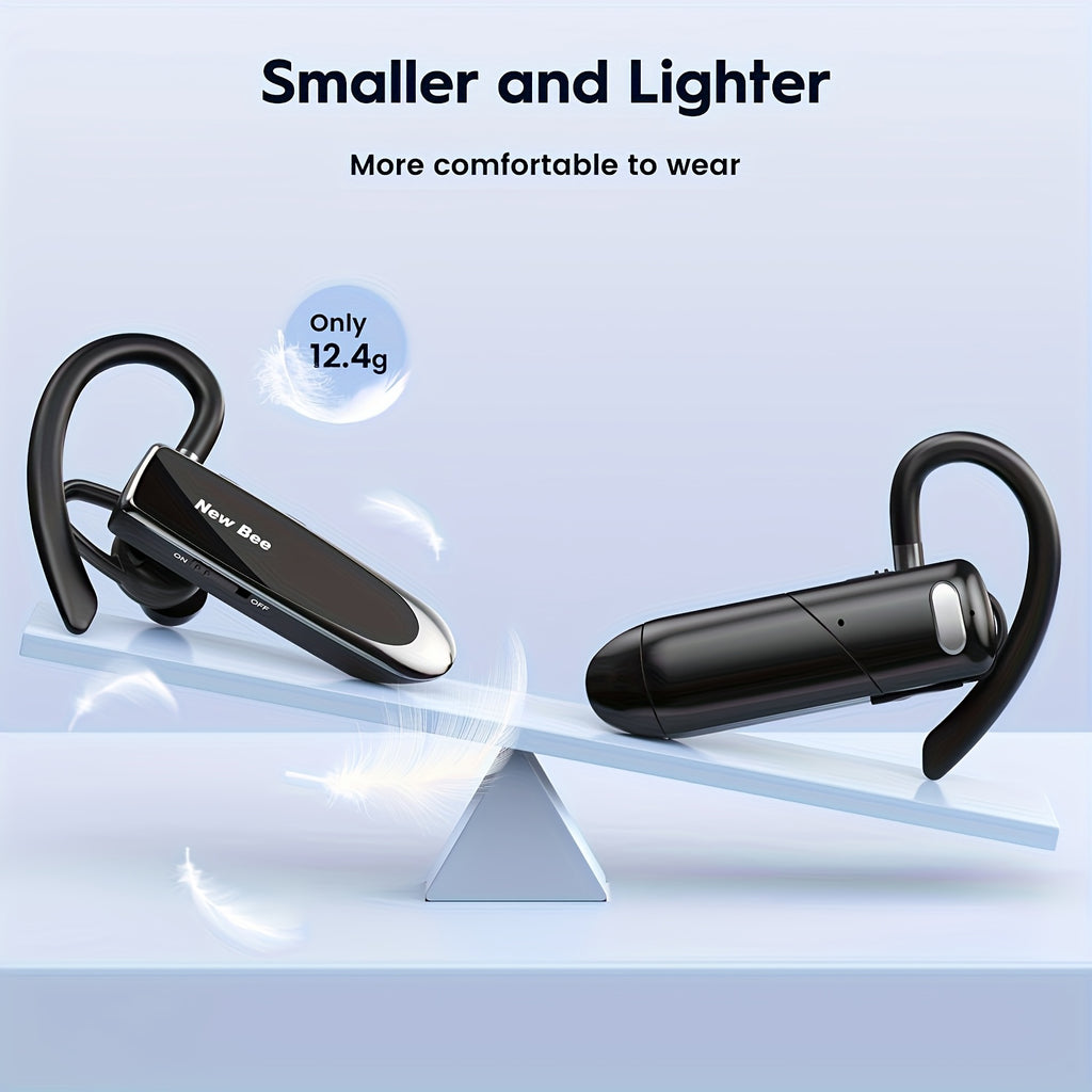 New Bee Einzelohm-Wireless-Earbuds, kabellos für Fahrzeug und unterwegs – Detailansicht 11