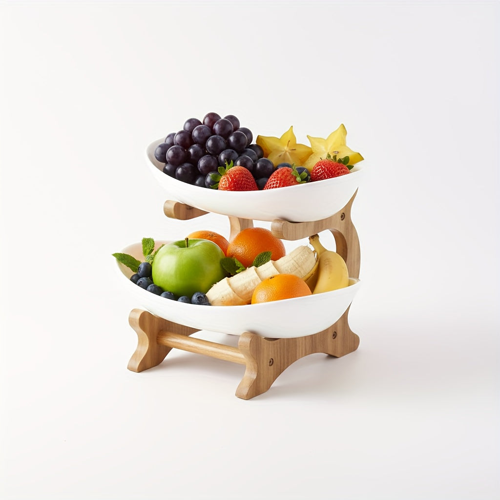 Obstkorb, 3 Schicht für Küche und Essbereich – Detailansicht 5