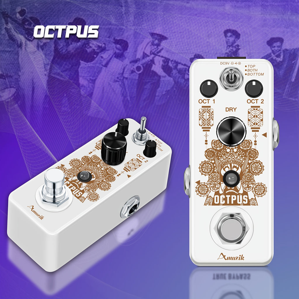 Octave Gitarrenpedal, Oktavpedal für E-Gitarre und Alltag – Hauptansicht