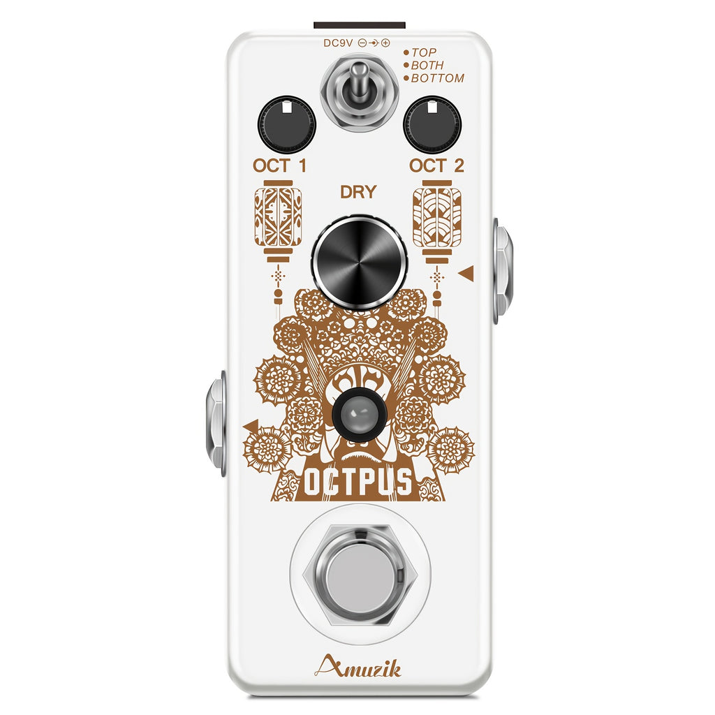 Octave Gitarrenpedal, Oktavpedal für E-Gitarre und Alltag – Detailansicht 3