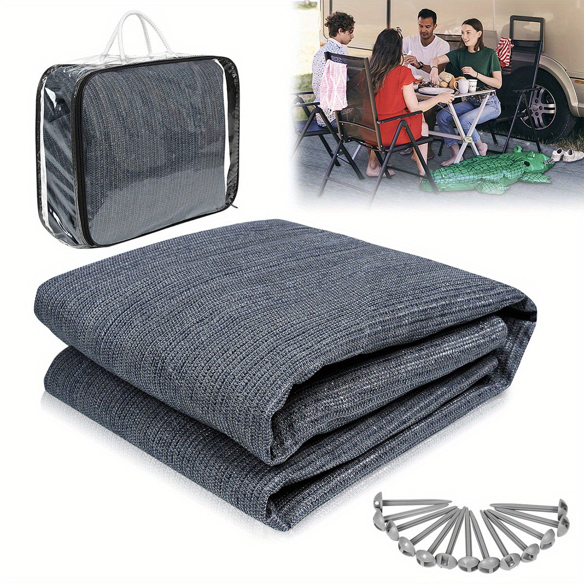 Outdoor-Campingmatte, 2.5x3m für Camping und Reisen – Detailansicht 18