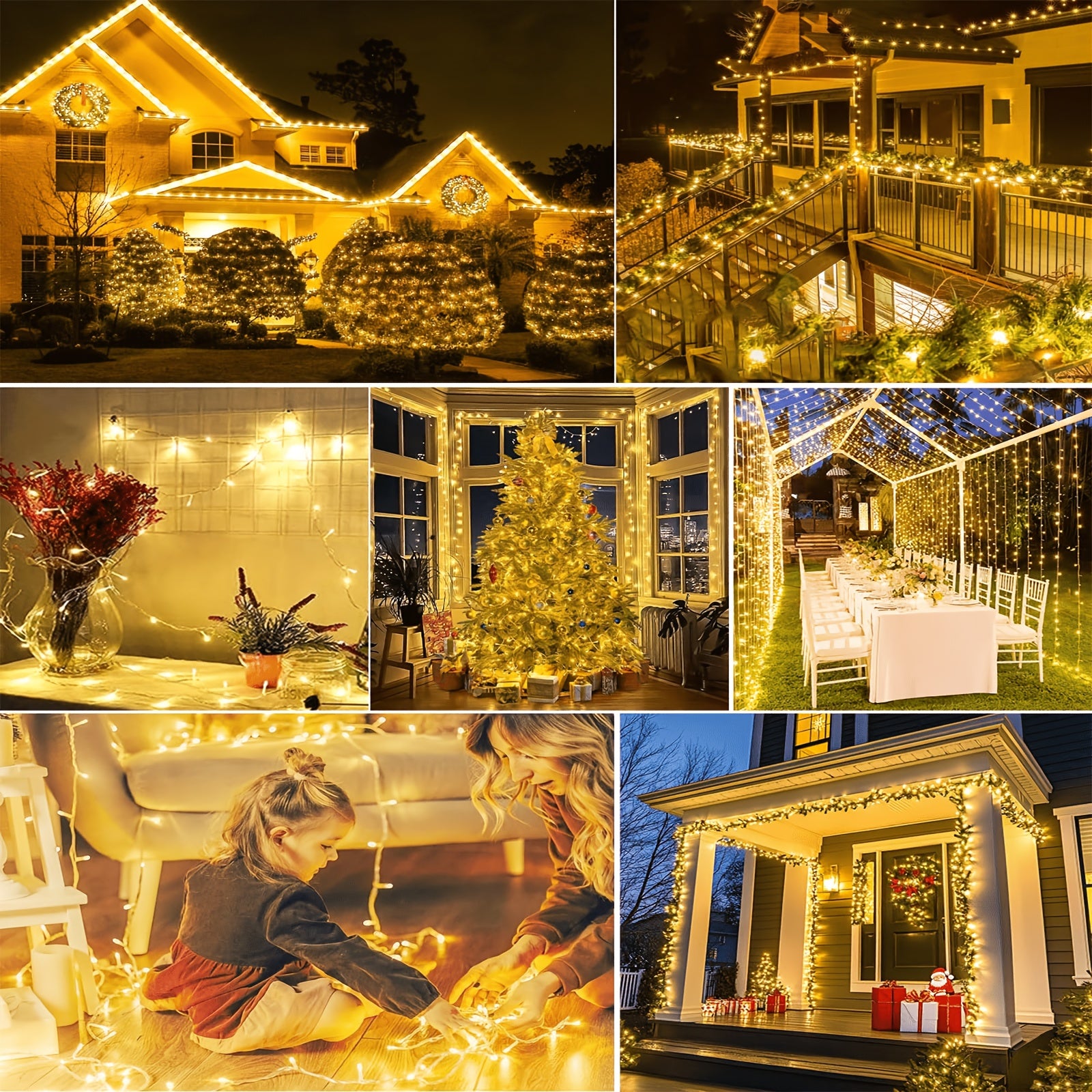 Outdoor-Fairy-Lights, LED-Beleuchtung für Schlafzimmer und Bett – Detailansicht 5