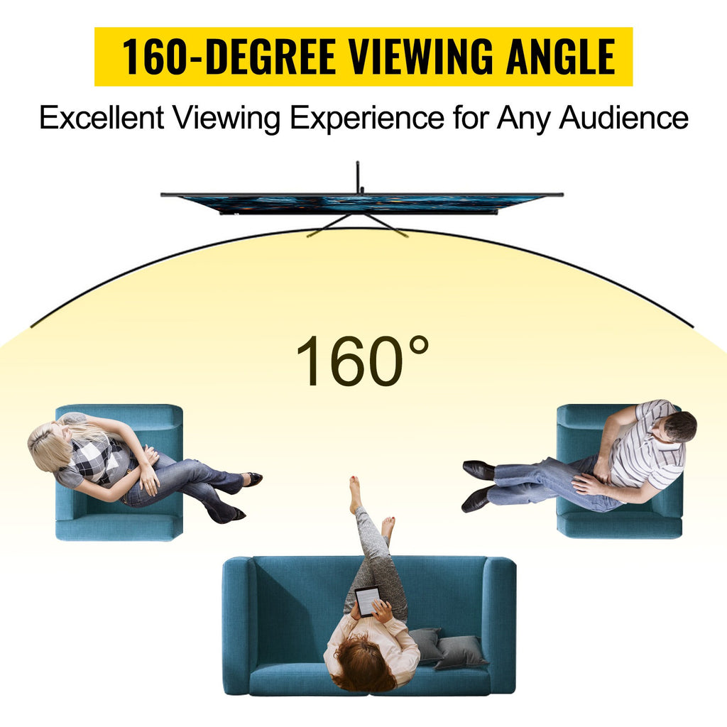 Outdoor-Filmleinwand, 203,2 cm für Alltag und Zuhause – Detailansicht 3