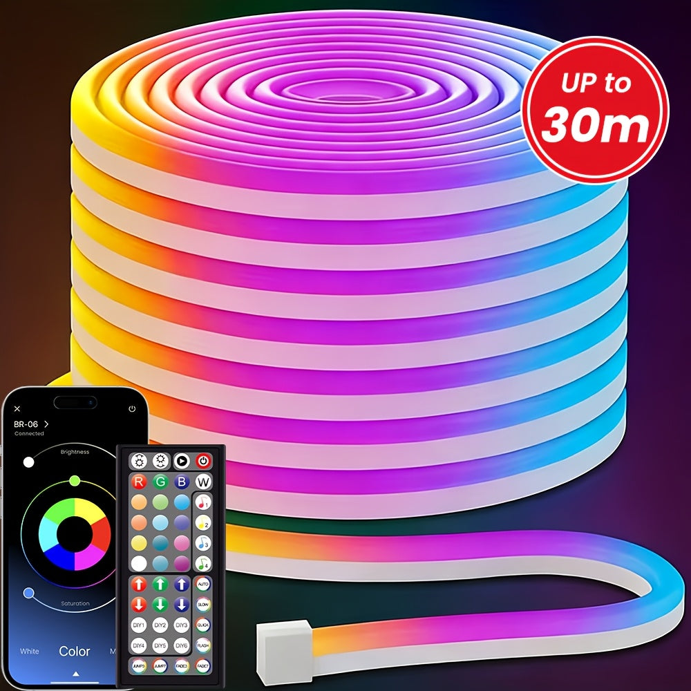 Outdoor RGB Neonlichter, 10M für Schlafzimmer und Bett – Hauptansicht