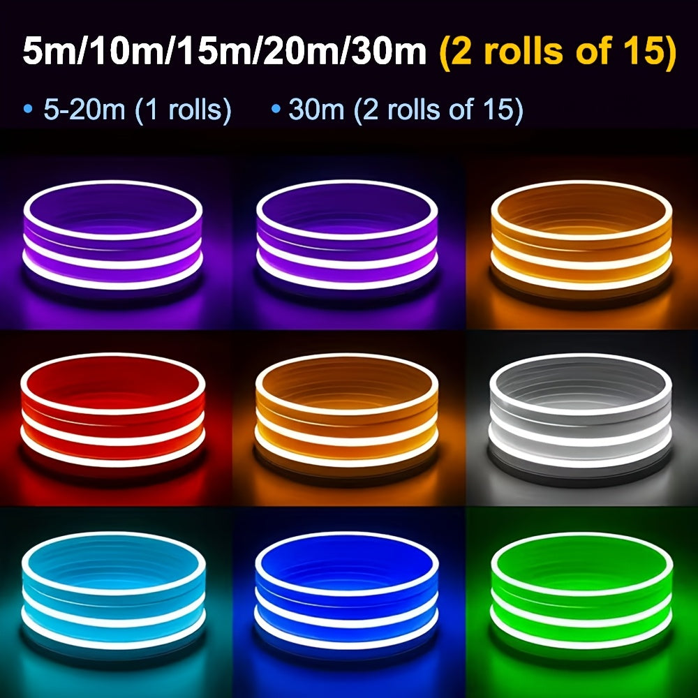 Outdoor RGB Neonlichter, 10M für Schlafzimmer und Bett – Detailansicht 6