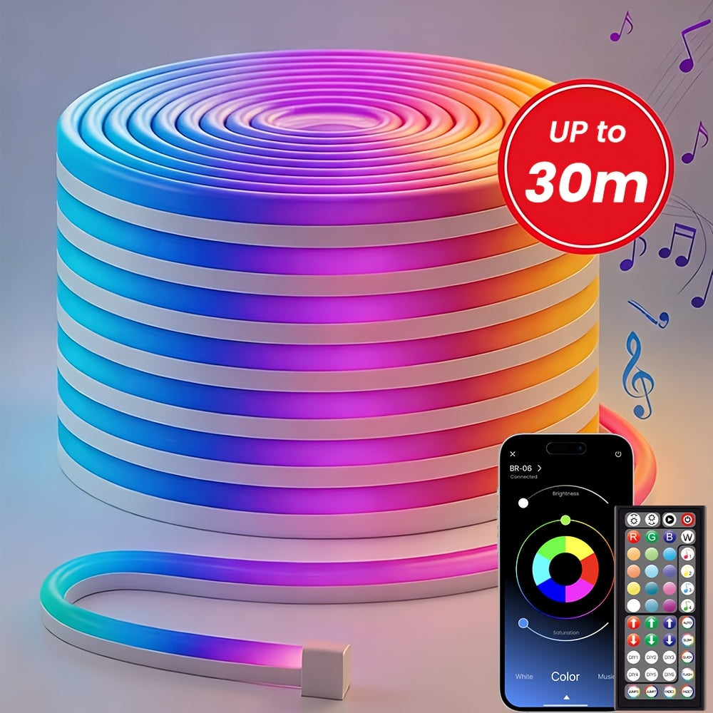 Outdoor RGB Neonlichter, 10M für Schlafzimmer und Bett – Detailansicht 7