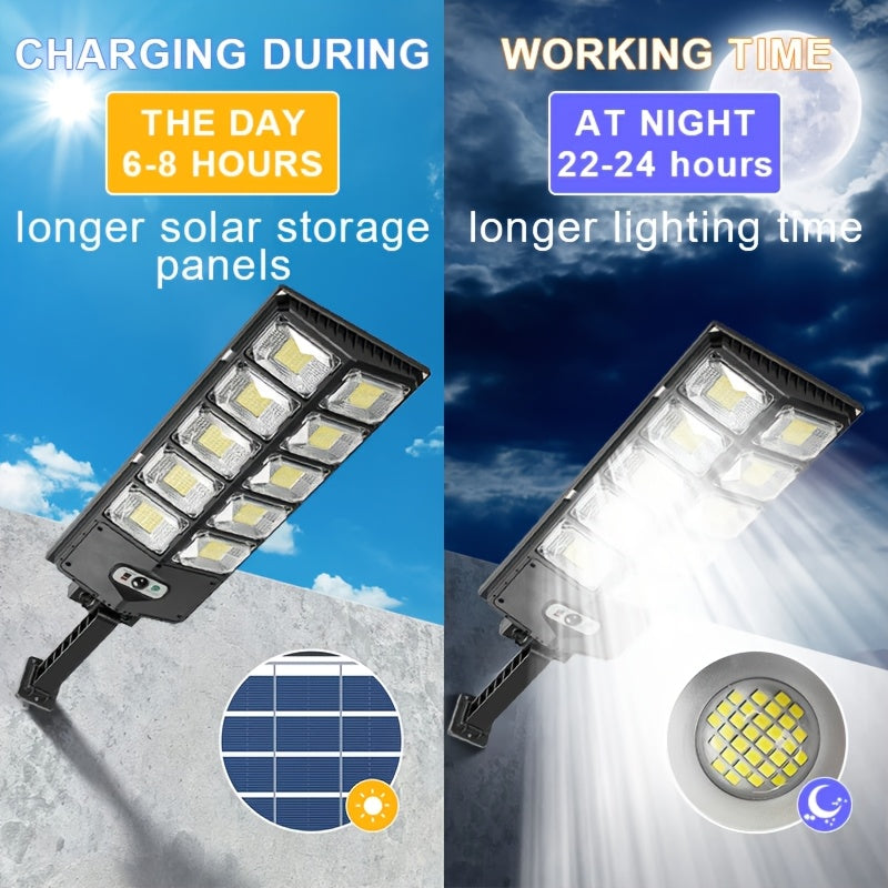 Outdoor Solarstraßenlaterne, 2 Stück für Schlafzimmer und Bett – Detailansicht 5