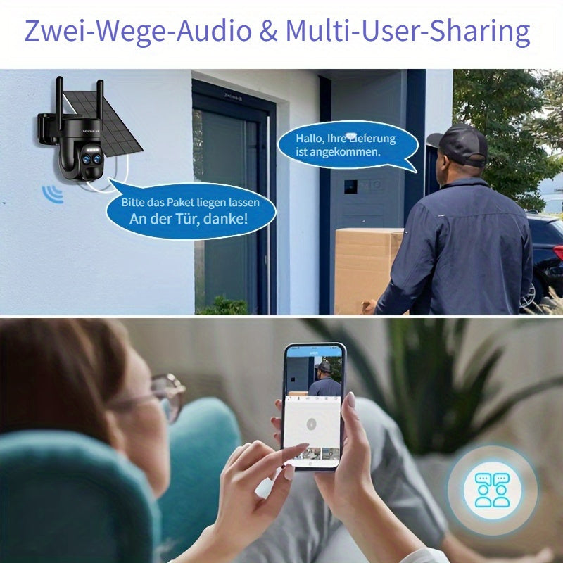 P Outdoor Dual-Lens Automatischer Zoom, 5G für Fahrzeug und unterwegs – Detailansicht 6