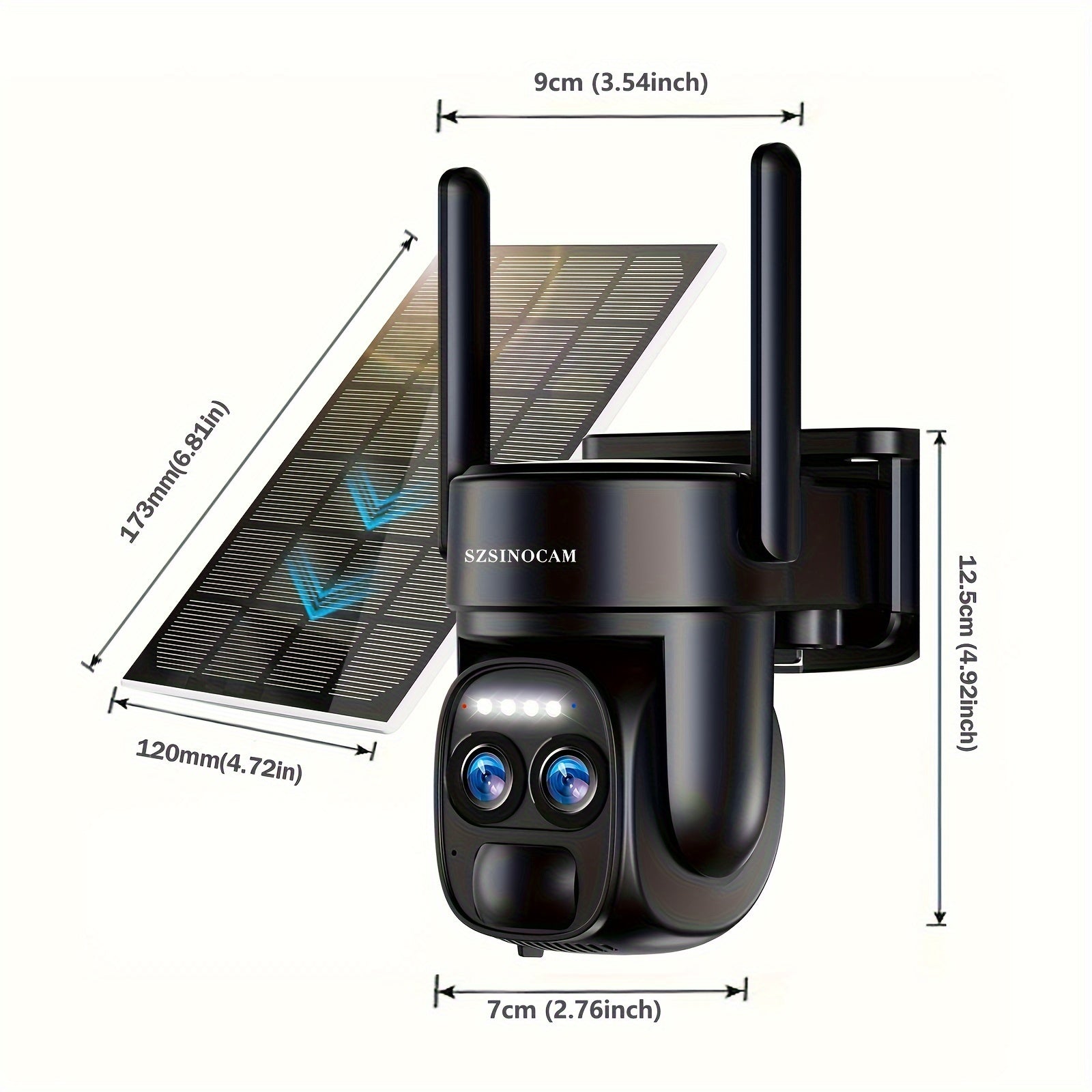 P Outdoor Dual-Lens Automatischer Zoom, 5G für Fahrzeug und unterwegs – Detailansicht 8