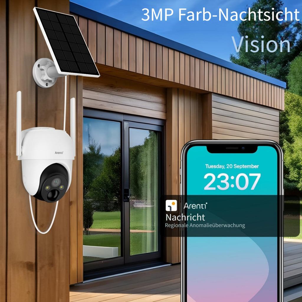 P Outdoor PTZ-Kamera, 5200mAh für Zuhause und unterwegs – Detailansicht 13