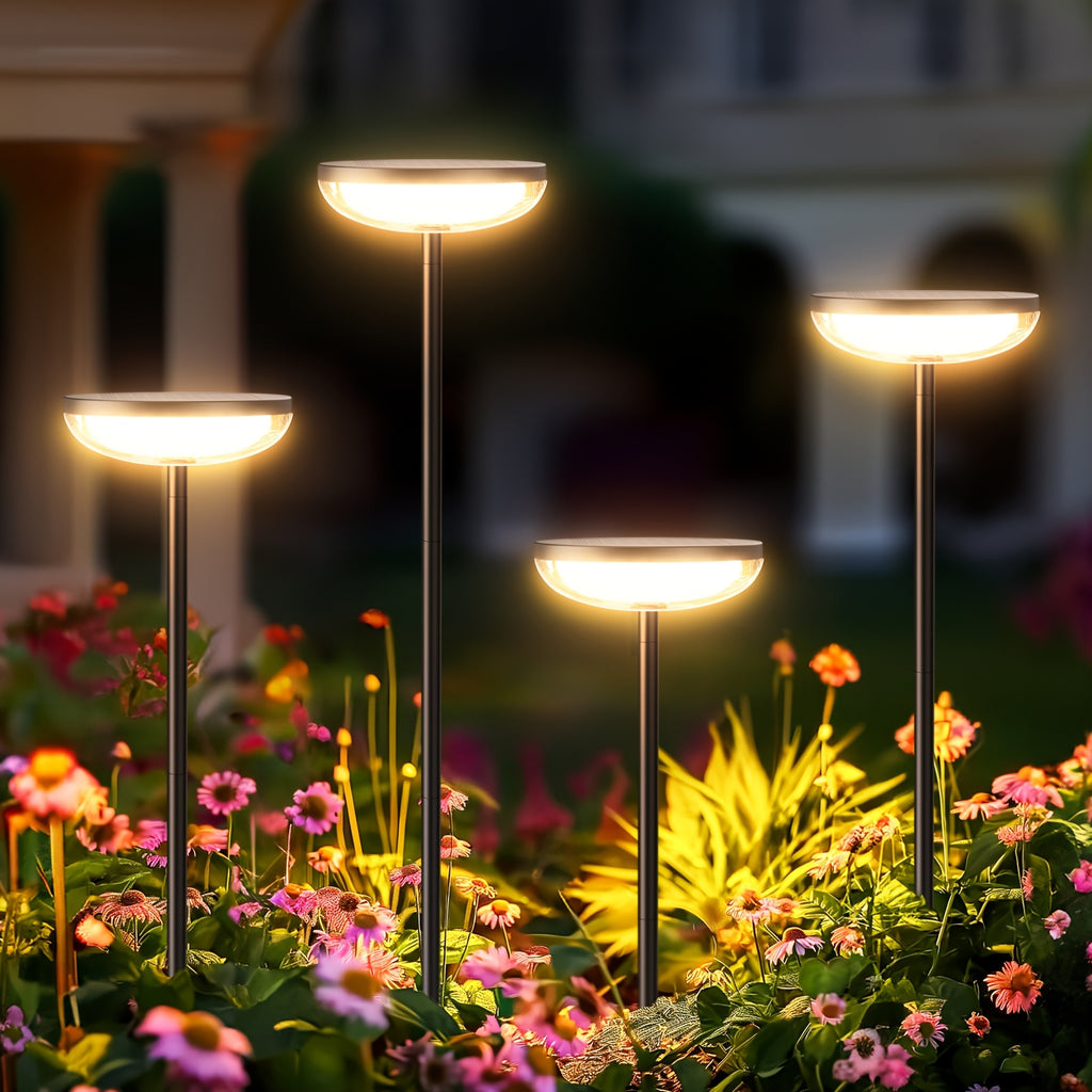 / Pack Solar Gartenleuchten, 78,74 cm für Garten und Terrasse – Hauptansicht