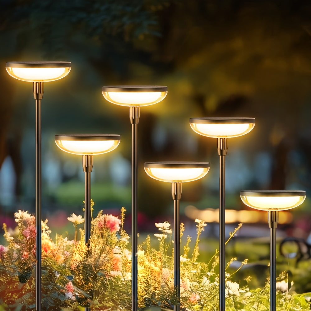 / Pack Solar Gartenleuchten, 78,74 cm für Garten und Terrasse – Detailansicht 5
