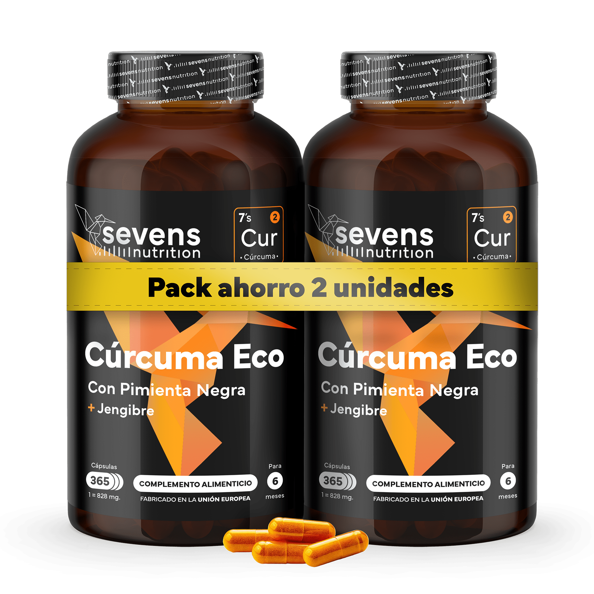 Packung 2X Kurkuma ECO, 2 Stk. für Alltag und Zuhause – Hauptansicht
