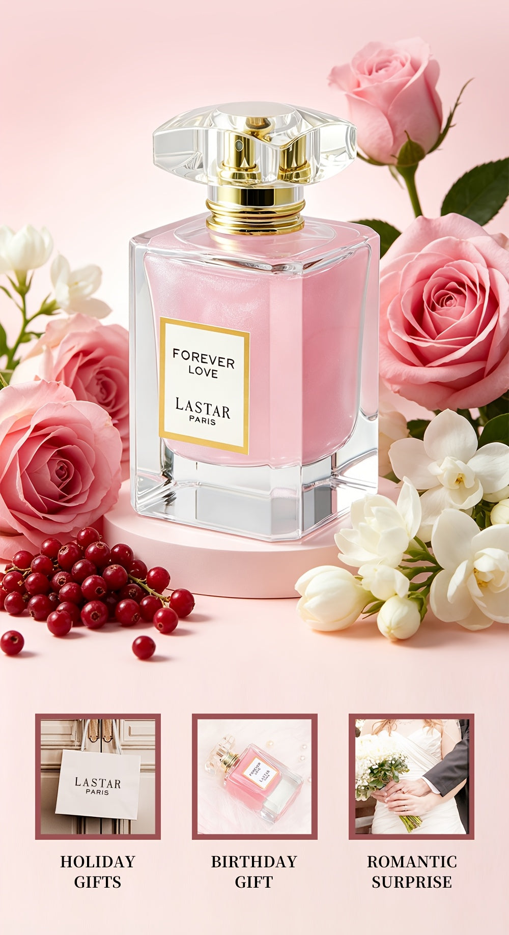 Parfüm, LASTAR Paris Forever Love für besondere Anlässe und Alltag – Detailansicht 12
