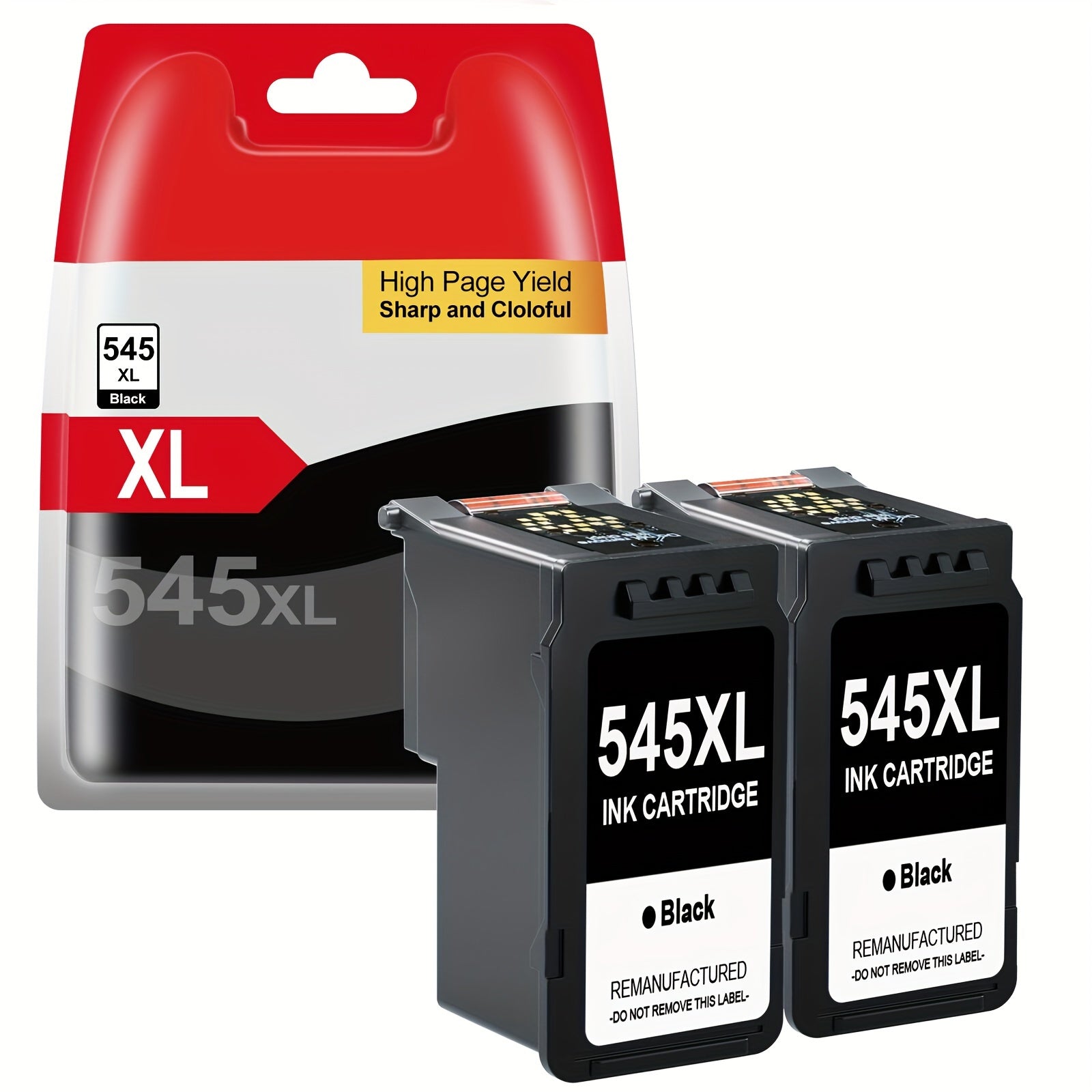 Patronen, 2x Schwarz für Canon Drucker und Modelle wie Pixma MX495 – Hauptansicht