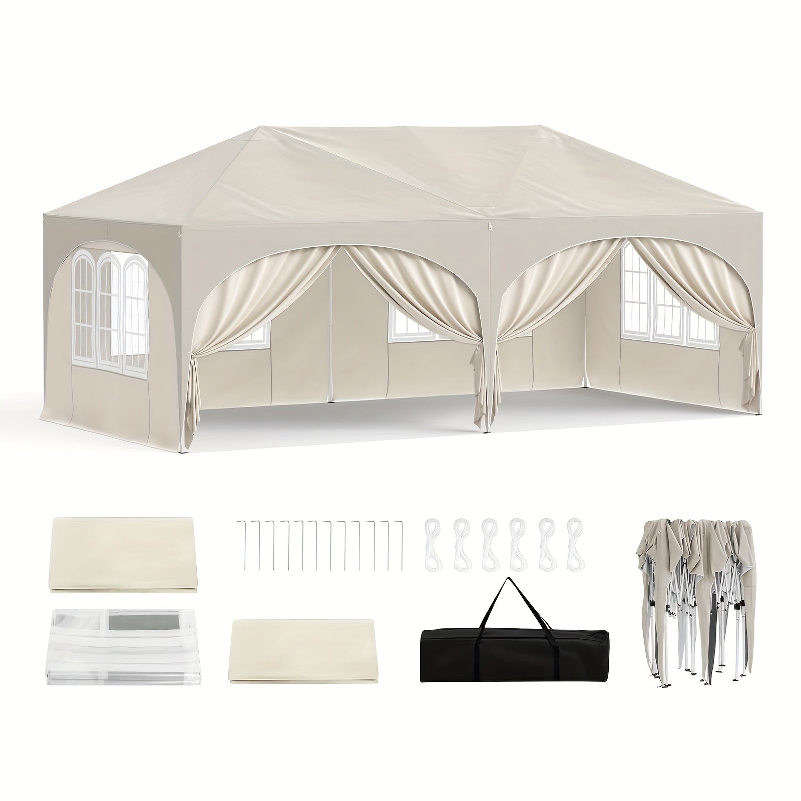 Pavillon, wasserdicht für Garten und Terrasse – Detailansicht 7