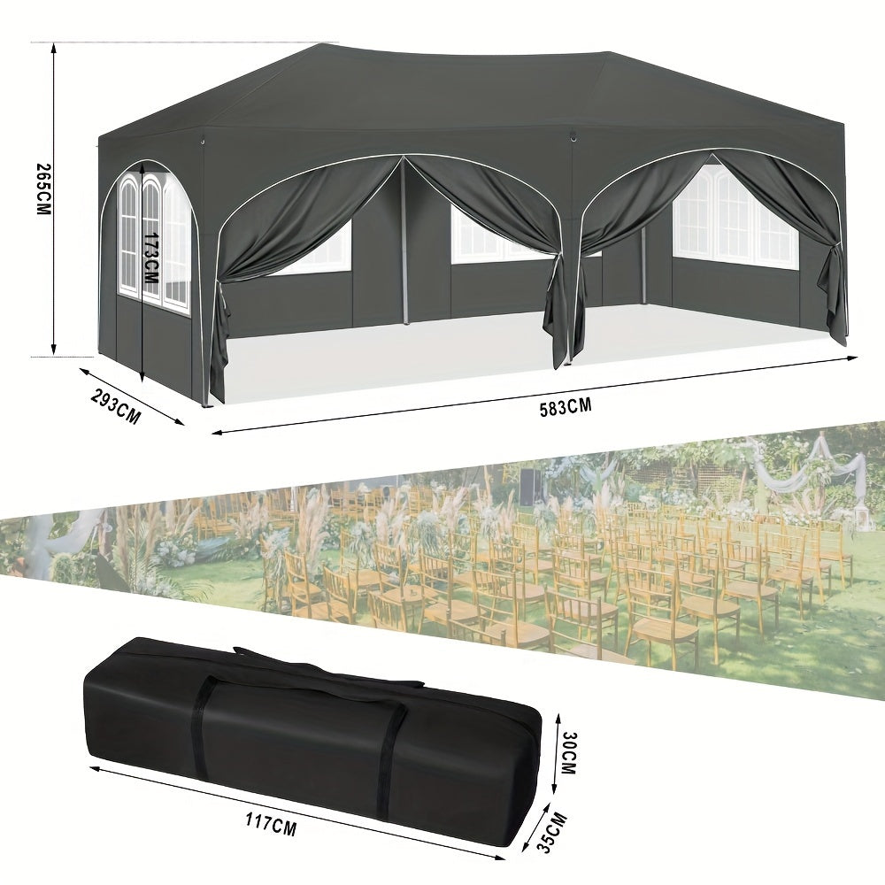 Pavillon, wasserdicht für Garten und Terrasse – Detailansicht 12