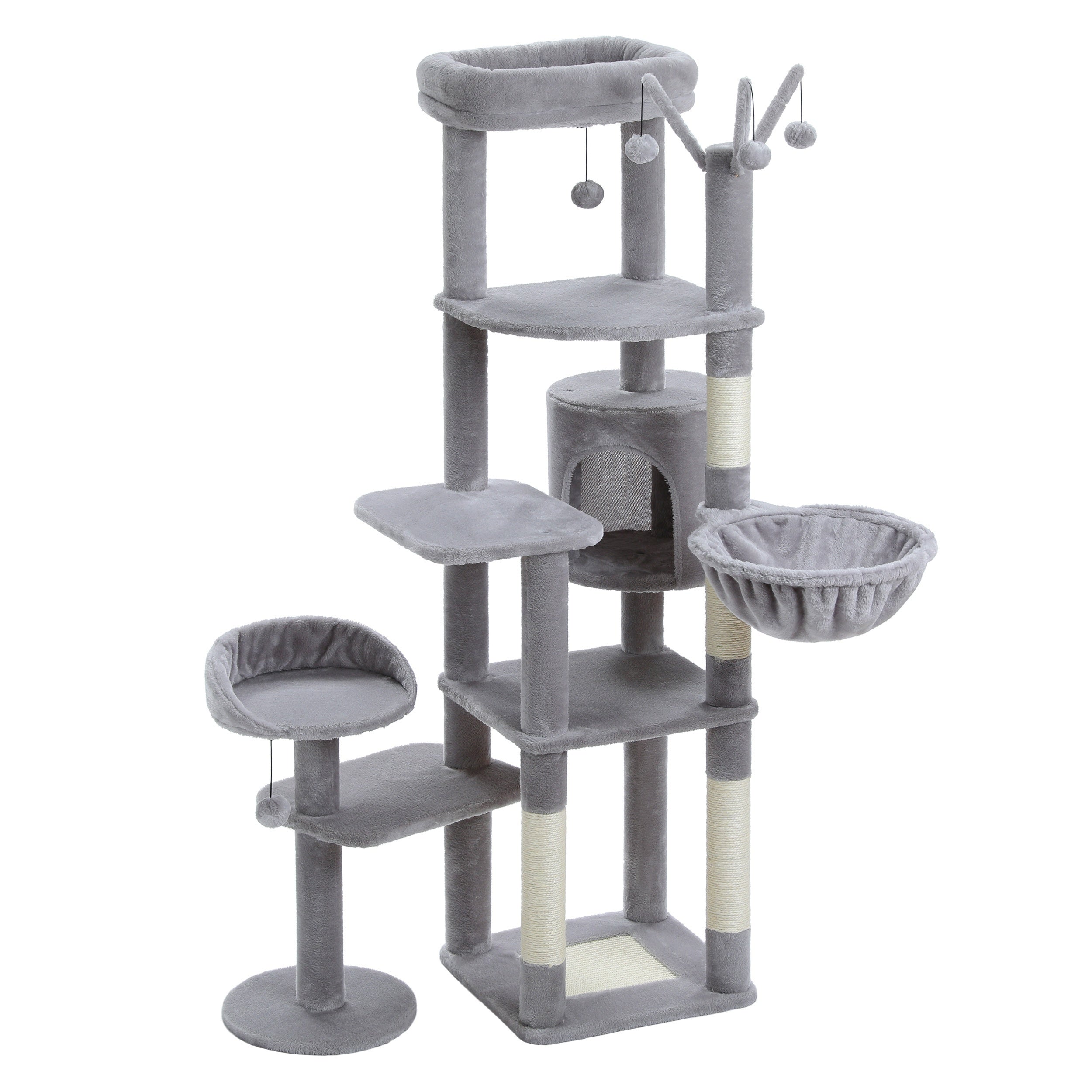 Pawz Road Cactus Katzenbaum Turm, 150 cm für Haustiere und Zuhause – Detailansicht 3