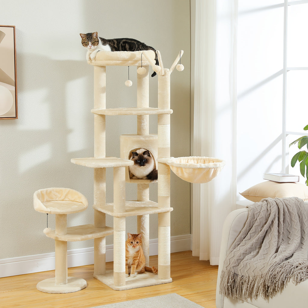 Pawz Road Cactus Katzenbaum Turm, 150 cm für Haustiere und Zuhause – Detailansicht 29