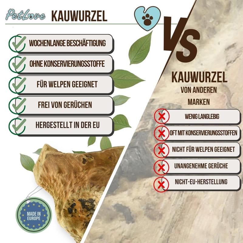 PetLove Kauwurzel, 1000 g für Haustiere und Zuhause – Detailansicht 6