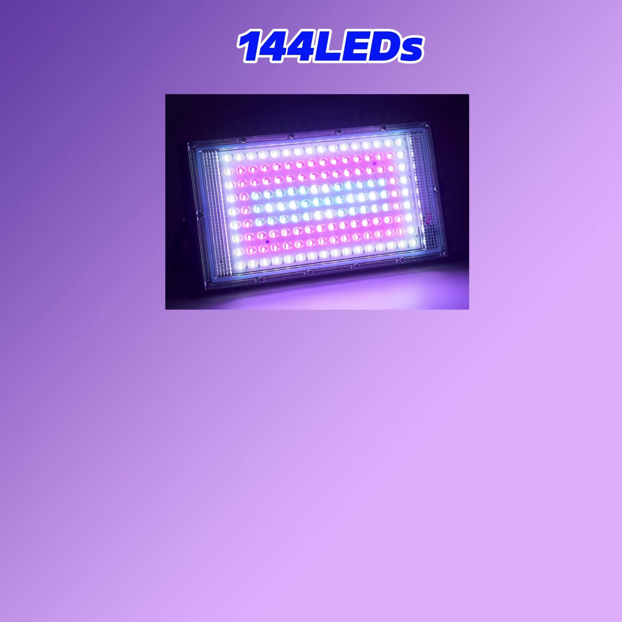 Pflanzen-Wachstumslampen für den Innenbereich, 152,4 cm für den Innenbereich mit 50 und 144 LEDs – Detailansicht 15
