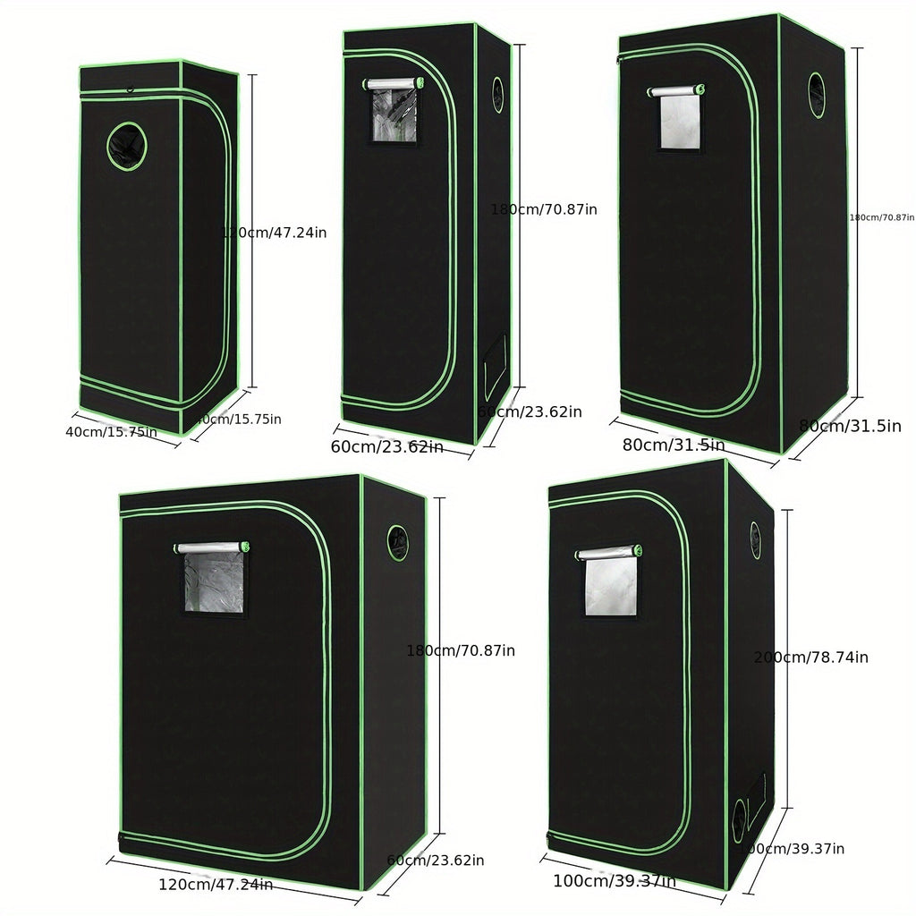 Pflanzen, wasserdicht für Pflanzen Lichtdicht und Wasserdicht Kulturzelt Indoor Growbox – Detailansicht 5