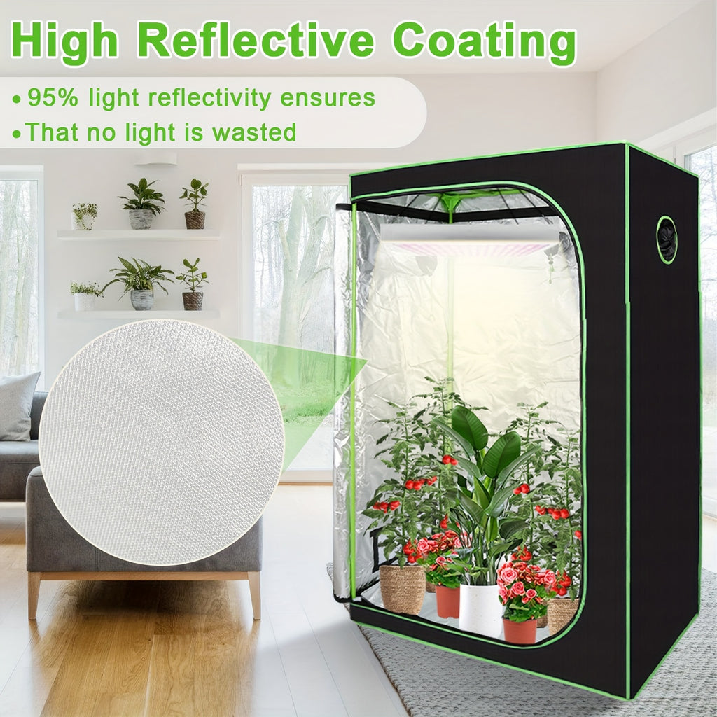 Pflanzen, wasserdicht für Pflanzen Lichtdicht und Wasserdicht Kulturzelt Indoor Growbox – Detailansicht 7