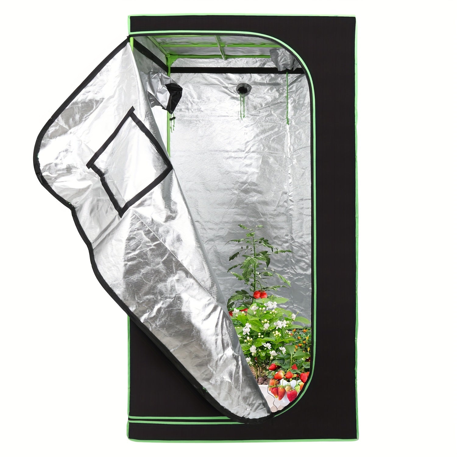 Pflanzen, wasserdicht für Pflanzen Lichtdicht und Wasserdicht Kulturzelt Indoor Growbox – Detailansicht 10