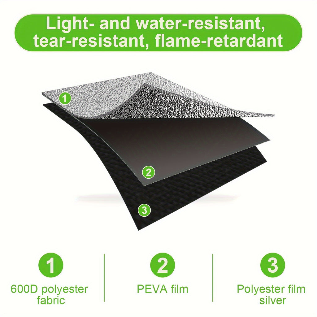 Pflanzen, wasserdicht für Pflanzen Lichtdicht und Wasserdicht Kulturzelt Indoor Growbox – Detailansicht 13