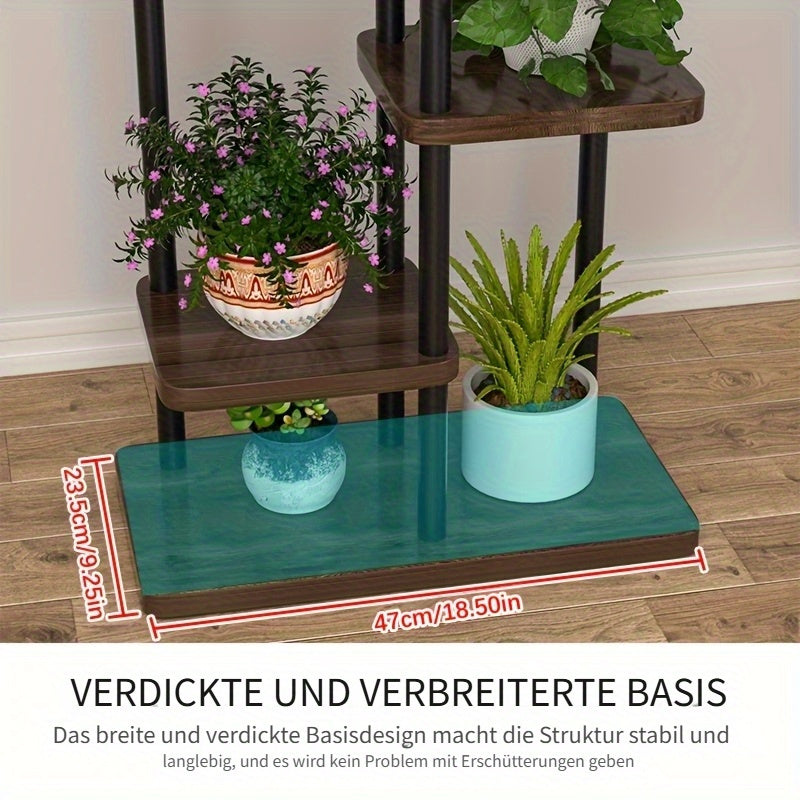 Pflanzenständer, Metall für Umtopfen und Gartenarbeit – Detailansicht 2