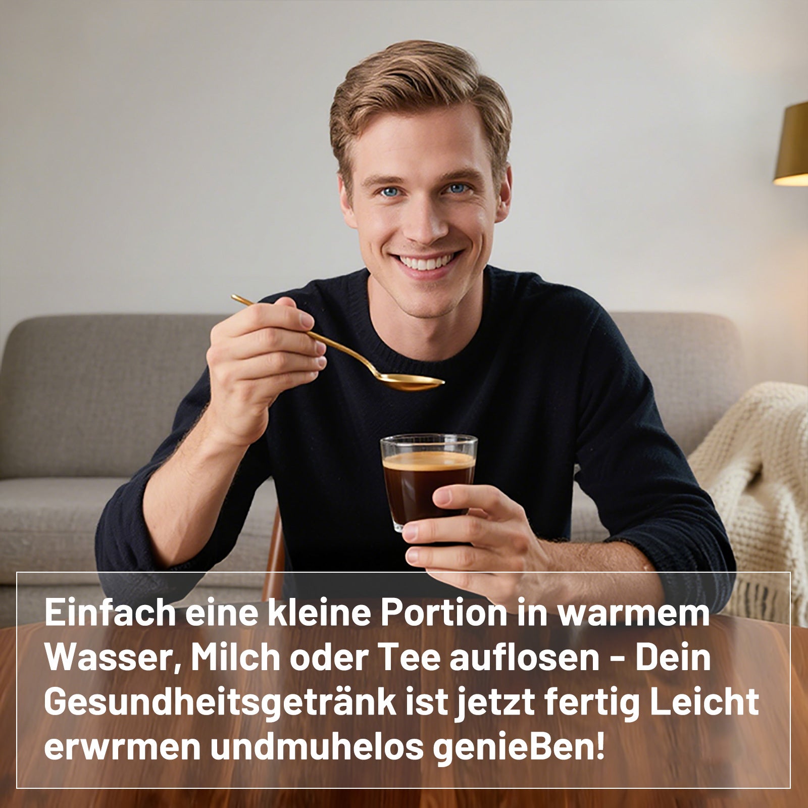 Pflanzliches Nahrungsergänzungsmittel, 35g für Pflege zu Hause – Detailansicht 3