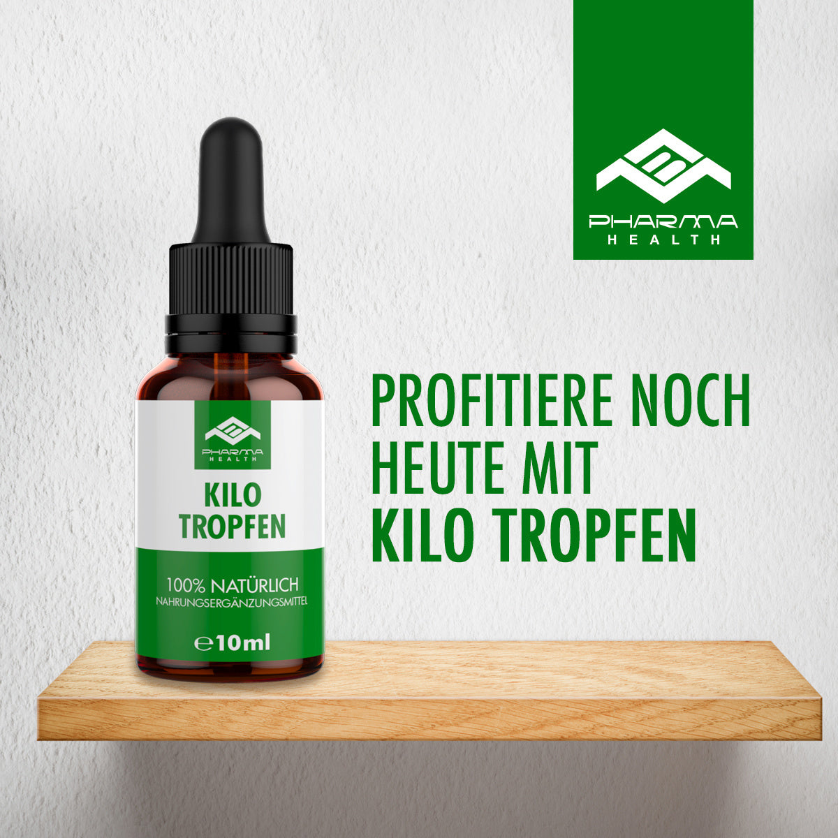 Pharma Health, Kilo Tropfen für Pflege zu Hause und Alltag – Detailansicht 4