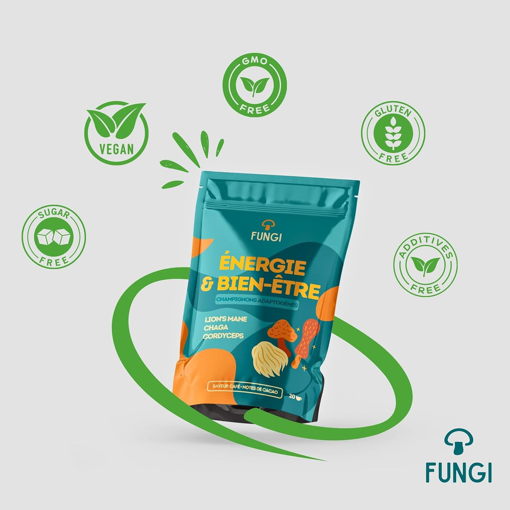 Pilze - Adaptogene Pilze (Cordyceps, Wie auf dem Bild für Alltag und Zuhause – Detailansicht 6