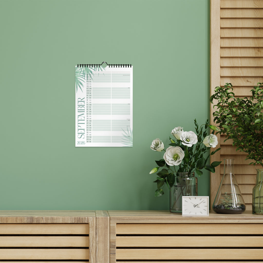 Planer für Zwei (Wandkalender, Monstera für Alltag und Zuhause – Detailansicht 9