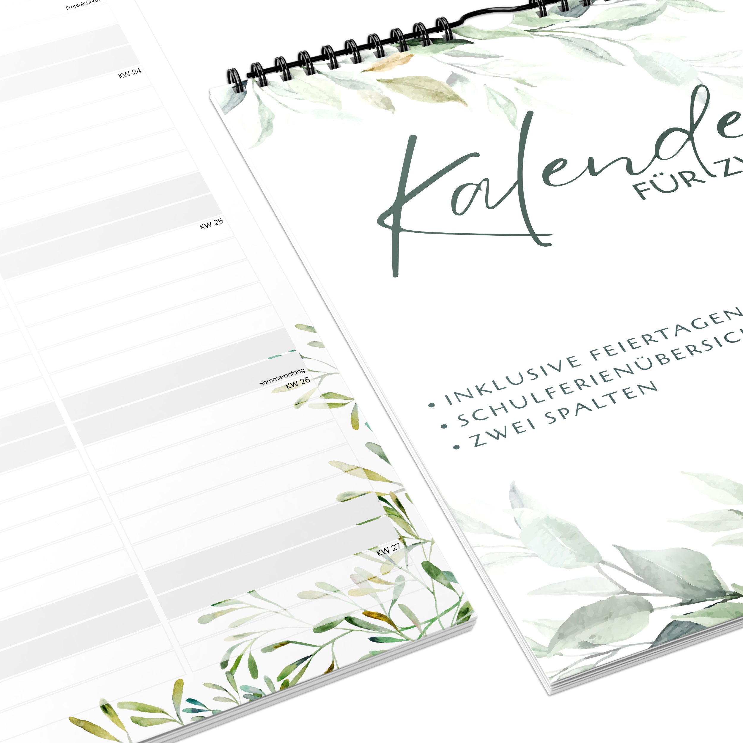 Planer für Zwei (Wandkalender, Monstera für Alltag und Zuhause – Detailansicht 11