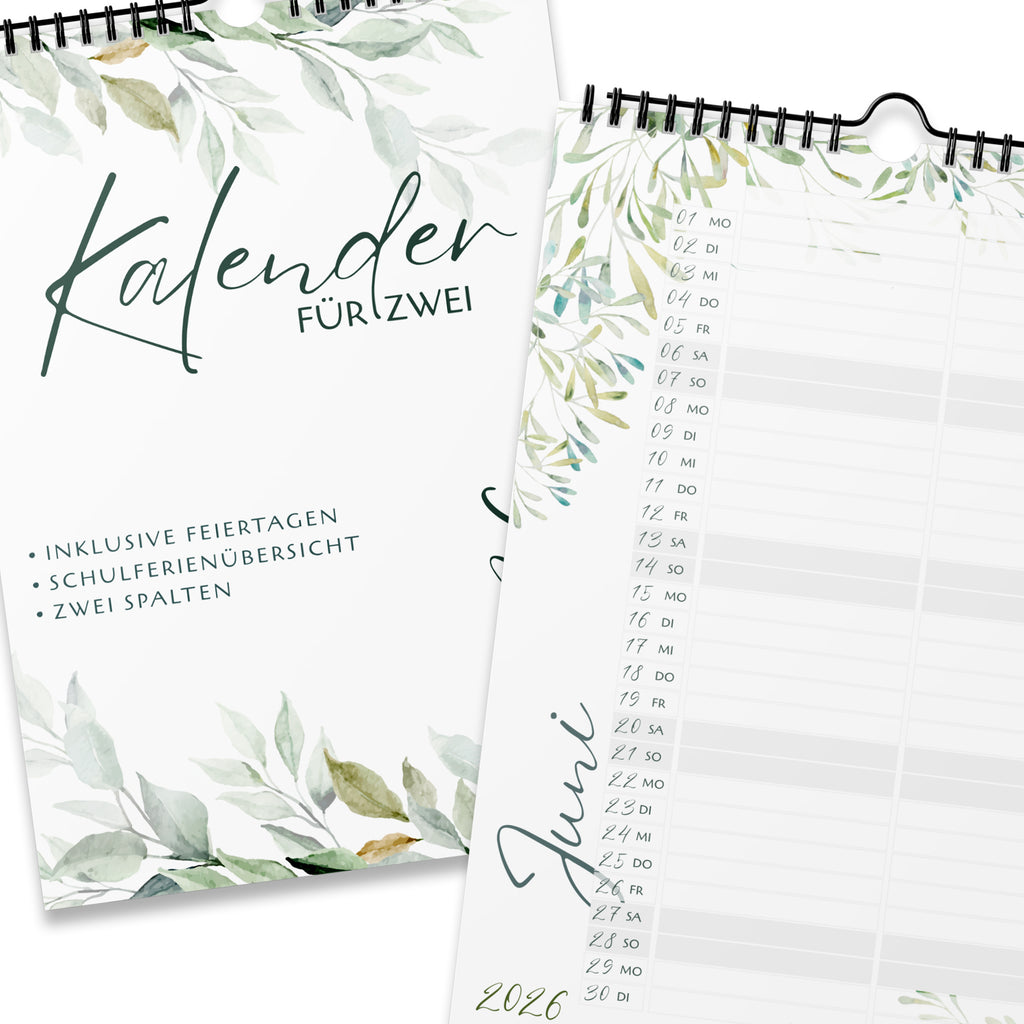 Planer für Zwei (Wandkalender, Monstera für Alltag und Zuhause – Detailansicht 12