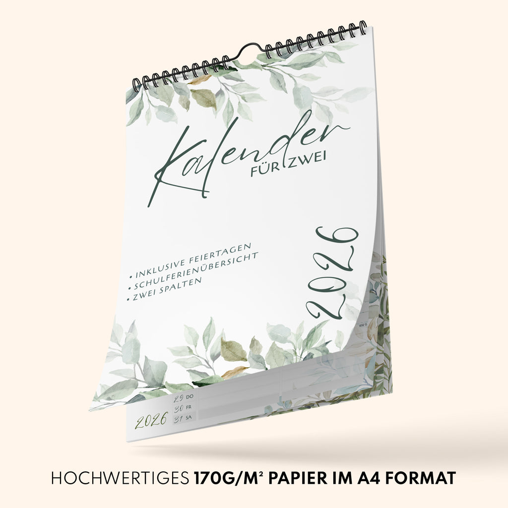 Planer für Zwei (Wandkalender, Monstera für Alltag und Zuhause – Detailansicht 13