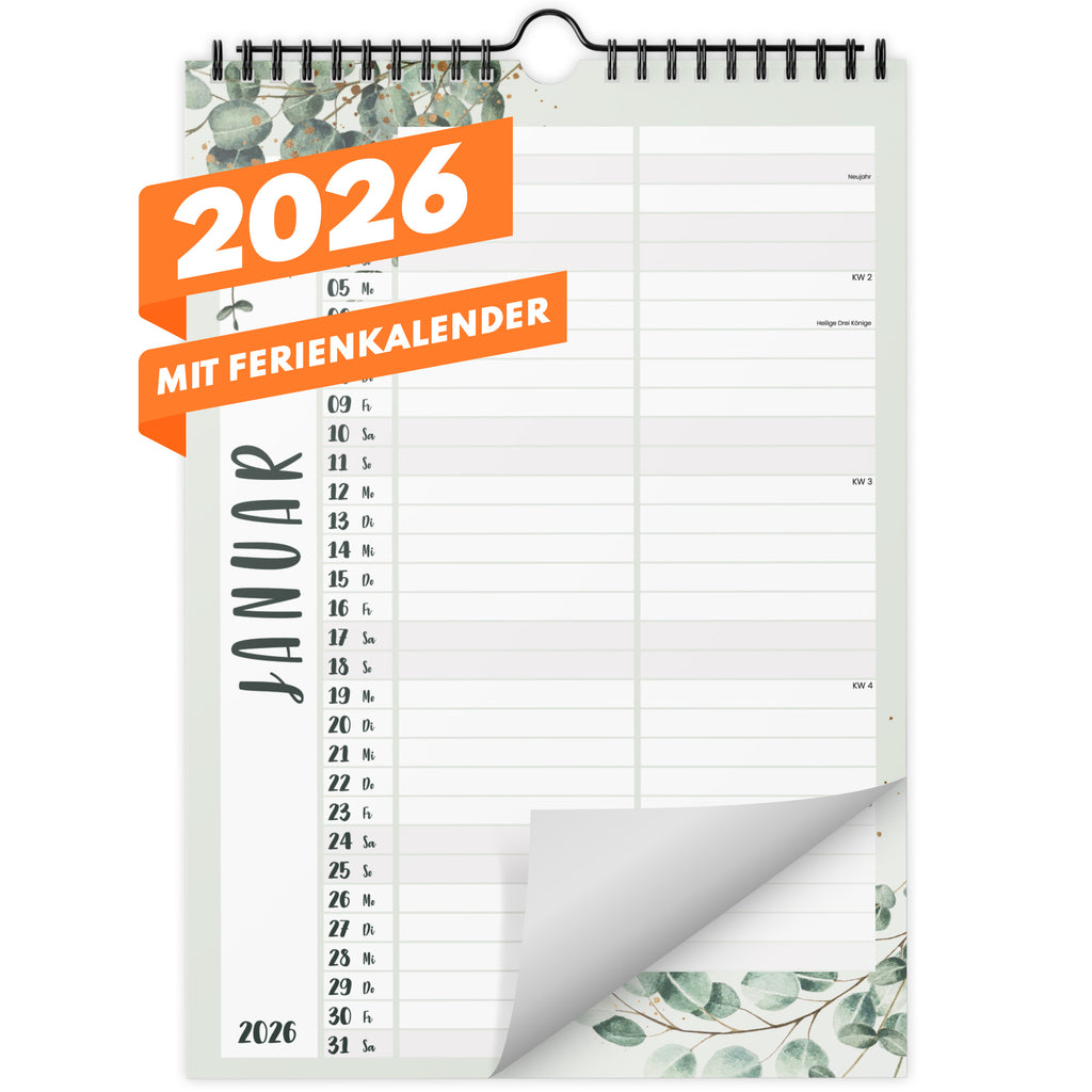 Planer für Zwei (Wandkalender, Monstera für Alltag und Zuhause – Detailansicht 19