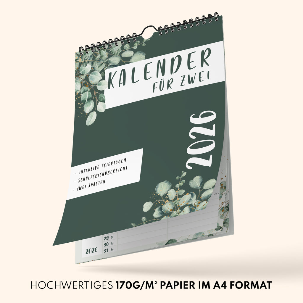 Planer für Zwei (Wandkalender, Monstera für Alltag und Zuhause – Detailansicht 22