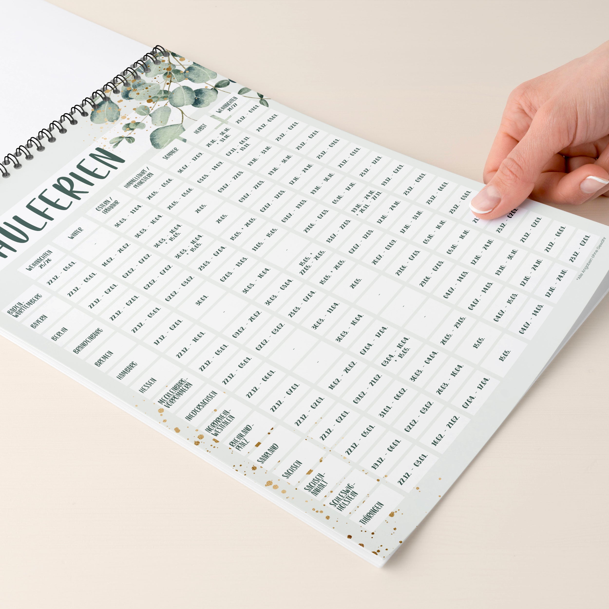 Planer für Zwei (Wandkalender, Monstera für Alltag und Zuhause – Detailansicht 24