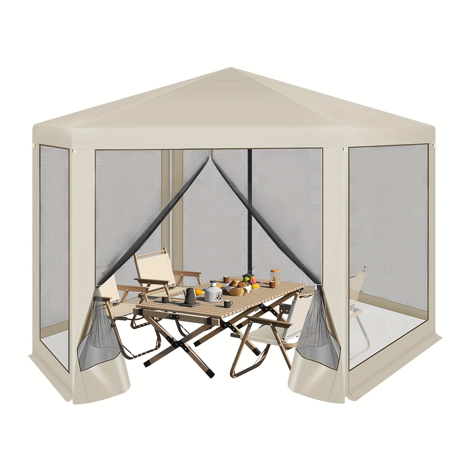 Pop-up-Gartenpavillon, 1 Stück für Garten und Terrasse – Detailansicht 5