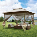Pop-up-Gartenpavillon, 3,3x3,3 für Garten und Terrasse – Hauptansicht