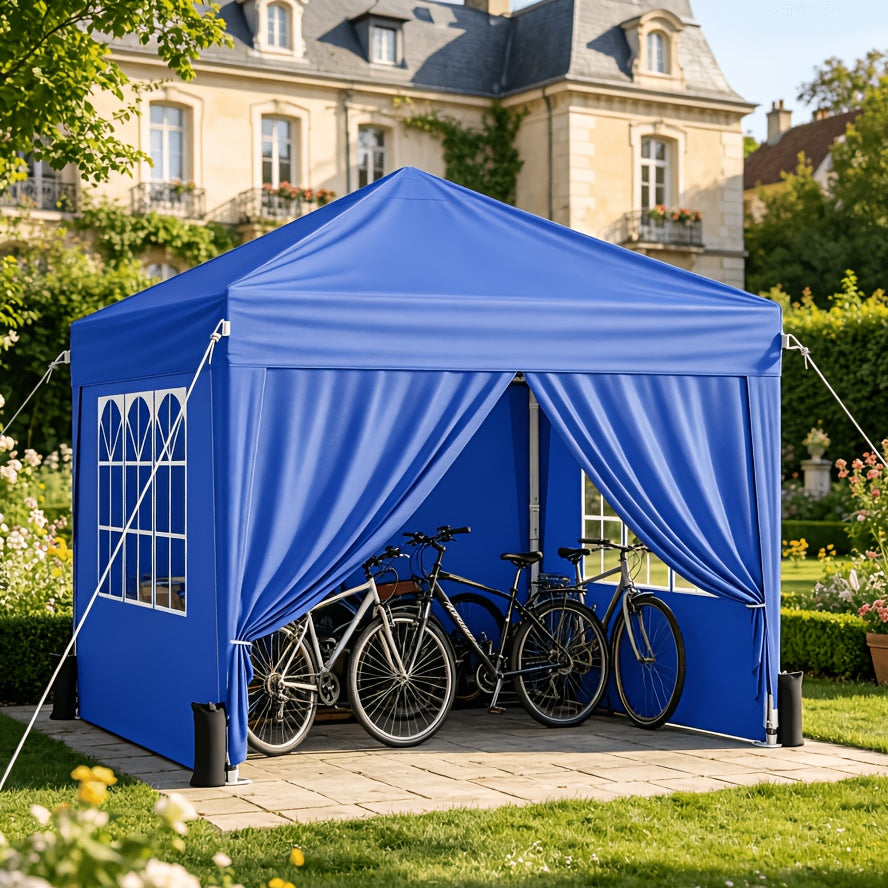 Pop-up-Gartenpavillon, 3 x 3 m für Garten und Terrasse – Detailansicht 7